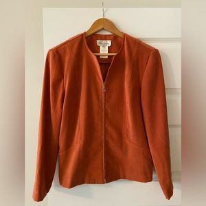 Vintage Burnt Orange Blazer